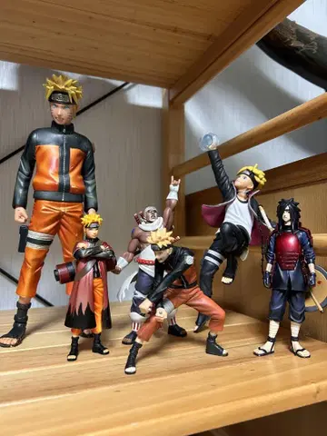나루토 NARUTO 피규어 6체 세트 나루토, 볼트, 마다라, 비