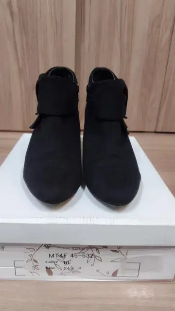 베리코코 부티 스웨이드 블랙 24.5cm