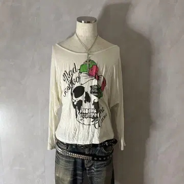 y2k 그런지 해골 헤이세이 갸루 펑크 락 시크 스타일 사이버