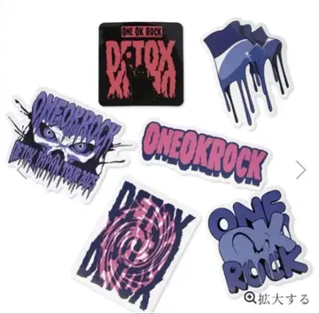 ONE OK ROCK 원오크 DETOX 2025 스티커 세트