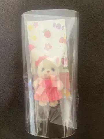 프렌치 불독 아기 (복숭아색 연필 의상)