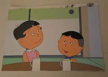 사자에상 수작업 애니메이션 셀화