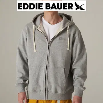 [ 새상품 미사용 ] Eddie Bauer 그레이 집업 후드티