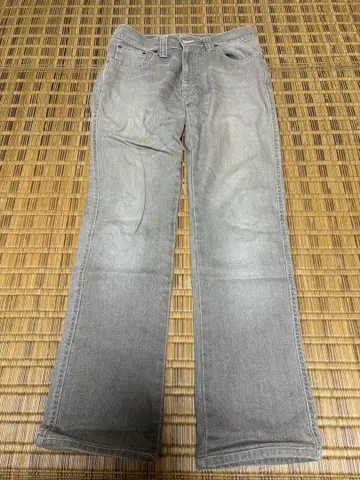 누디진 그레이 스트레이트 데님 29