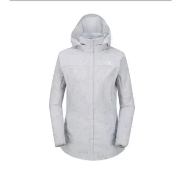 THE NORTH FACE 꽃무늬 후드 부착 자켓