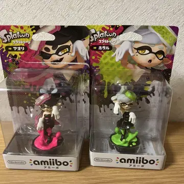 Splatoon amiibo 아오리 반딧불이 세트