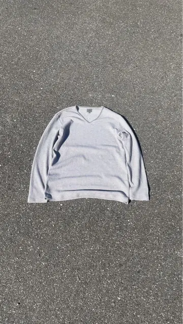 00s Calvin Klein 그레이 V넥 L 사이즈