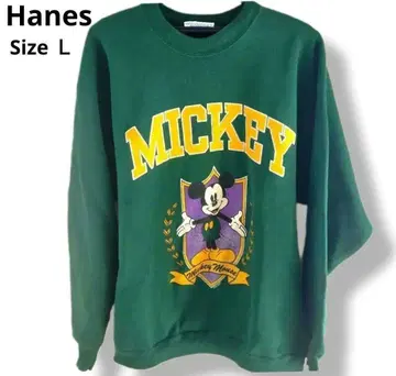 [ Hanes ] made in USA 90s 미키 헤비 웨이트 L