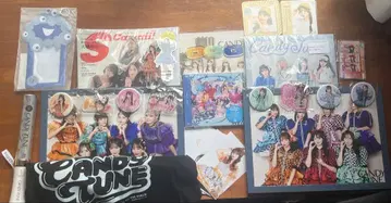 CANDY TUNE 굿즈 세트 T셔츠 CD 배지