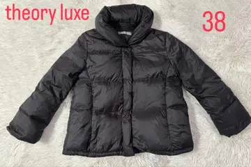[ 새상품급 ] theory luxe 띠어리 럭스 다운 자켓 경량 블랙
