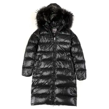 듀베티카 ALIA 다운 코트 후드 퍼 블랙 42 XL
