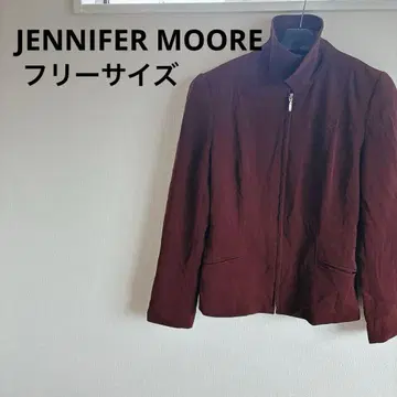 새상품급 JENNIFER MOORE [프리 사이즈] 버건디 자켓