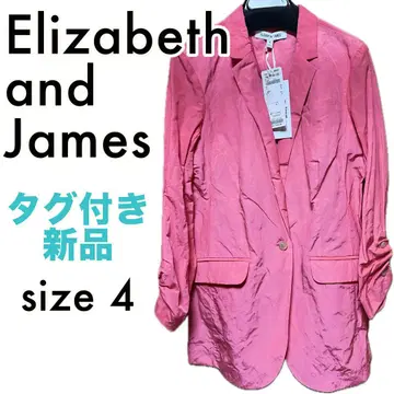 [ Elizabeth and James ] 테일러드 자켓 핑크