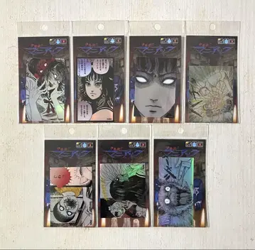 [ 미개봉 새상품 ] 이토 준지 매니아 원작 홀로그램 스티커 7종 세트