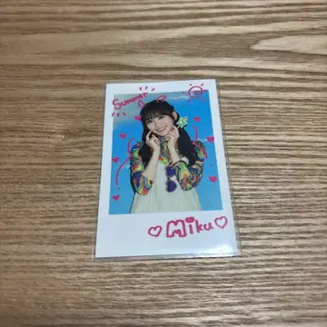 노기자카46 이치노세 미쿠 노기 카페 2025 폴라로이드풍 스티커