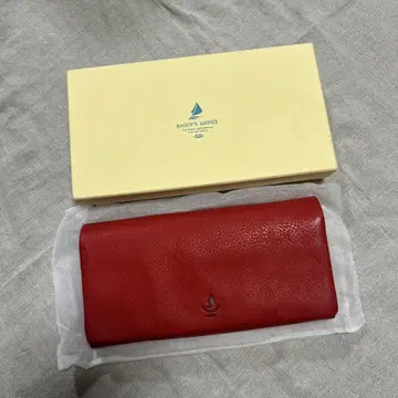 BAGGY'S ANNEX 배기즈아넥스 천연 가죽 장지갑 레드