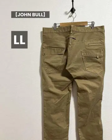 [ JOHN BULL ] 존불 워크 카고 팬츠 LL 일본제 베이지