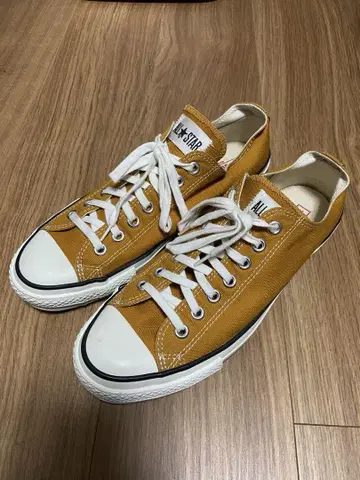 Converse 머스타드 US 8.5 일본제 컨버스