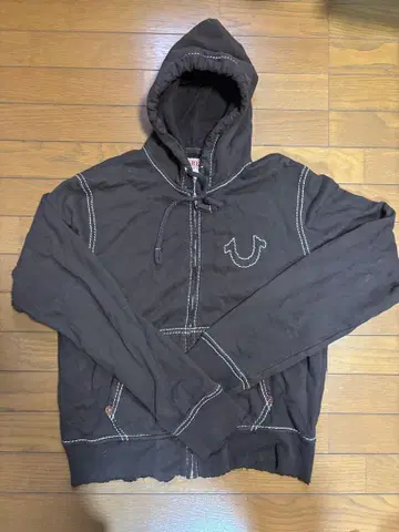 true religion 데미지 후드티