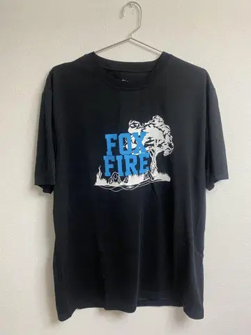 FOX FIRE 블랙 T셔츠