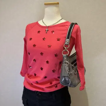 GAP archive sequins T-shirt Y2K 헤이세이 갸루