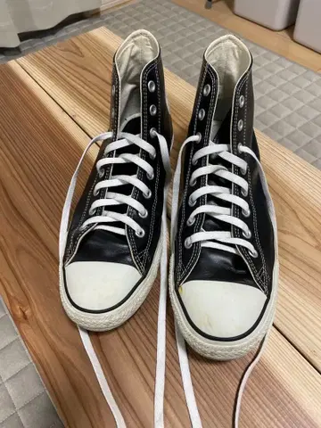 컨버스 올스타 가죽 블랙 30cm