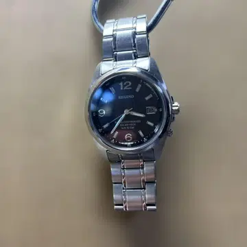 SEIKO 쿼츠 손목시계 블랙 REGNO