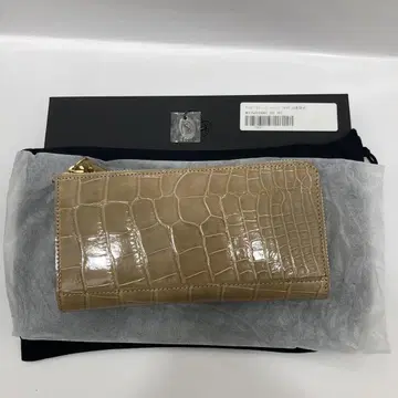 [ 미사용 새상품 ] CROCODILE 샤이닝 장지갑 안미카