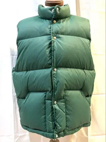 B:MING by BEAMS 다운 베스트 그린 XL