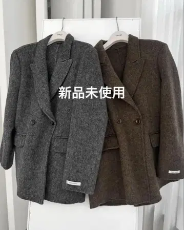lawgy 라우지 핸드메이드 헤링본 자켓 아우터 새상품