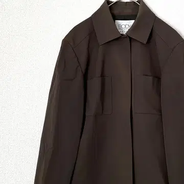 BODY DRESSING 셔츠 자켓 가슴 포켓 심플 안감 부착