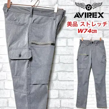 새상품급 AVIREX 서클 스트레치 7 포켓 부시 팬츠 카고