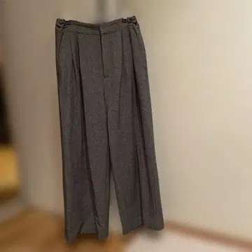 북유럽, 생활 잡화점 깔끔한 실루엣의 와이드 턱 팬츠 S 그레이