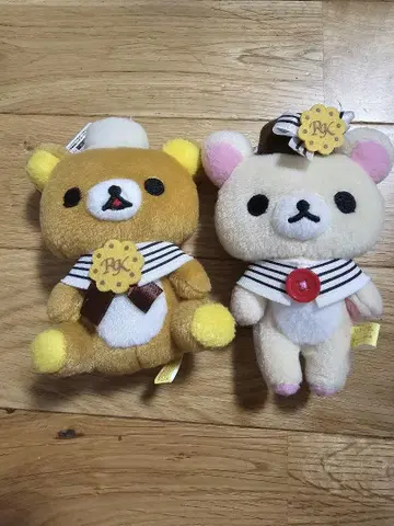 리락쿠마 코리락쿠마 비스킷 리본 볼체인 포함 마스코트