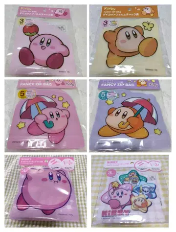 커비 다이컷 필름 지퍼백 6세트