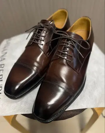 [새상품급] REAGAL/united arrows/다크 브라운 가죽 신발