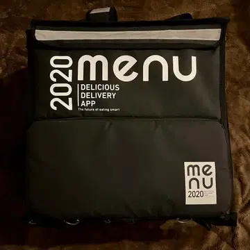 menu 2020 딜리버리용 백팩