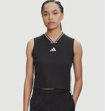 adidas Black Tiro Q2 탱크탑 XL