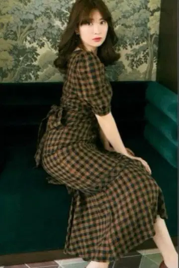 Her lip to stres Linen Mermaid Dress M