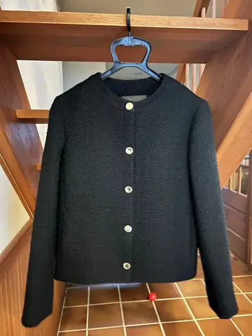 MACKINTOSH 블랙 노카라 자켓