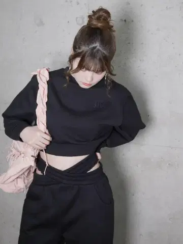 meiyameiya 크로스 스웨트 팬츠 / 풀오버