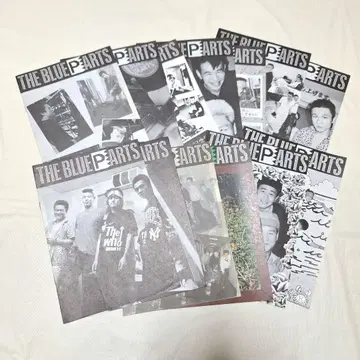 블루 하츠 THE BLUE PARTS 팬클럽 뉴스레터 1988년~