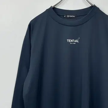 TENTIAL bakune 회복 의류 티셔츠 네이비