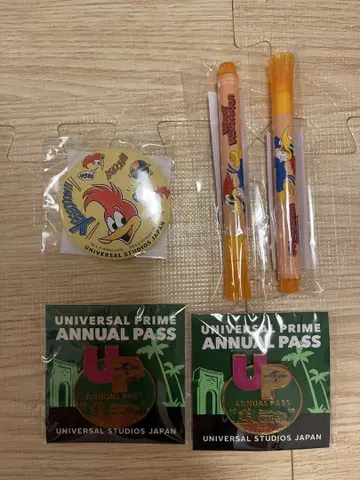 USJ 유니버셜 핀 배지 마커펜 캔뱃지 묶음 판매