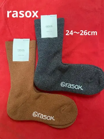 rasox 삭스 2색 세트 M:24-26cm