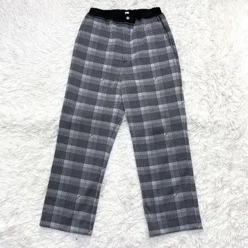 [새상품급] PONTI 폰티 이지 체크 팬츠