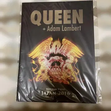 QUEEN + Adam Lambert 2016 무도관 공연 팜플렛