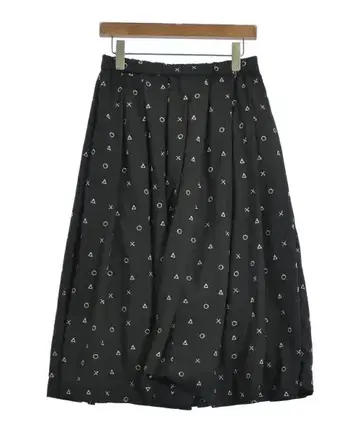 BLACK COMME des GARCONS 미디 스커트 여성용