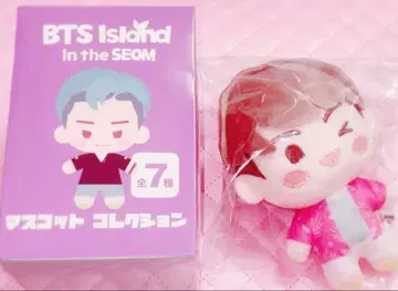 bts 시마무라 콜라보 인더섬 봉제 인형 키링 JIN 진