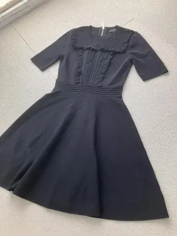 ( K09399 ) ted baker 니트 원피스 A라인 플레어 프릴